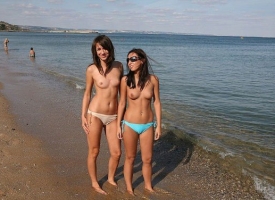 Girls on the beach