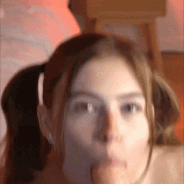 Hottie in Pigtails Blowjob POV
