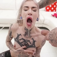 Sasha Anime Blonde Slut Gets Double Anal Triple Penetration In Her Ass