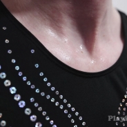 Sweating neck during workout