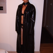 Wife In Leather Outfit