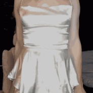 Would you lick it off my dress?