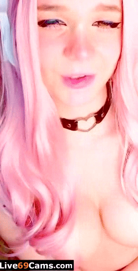 Beautiful slave eager for you to fuck her and grab her tits hard