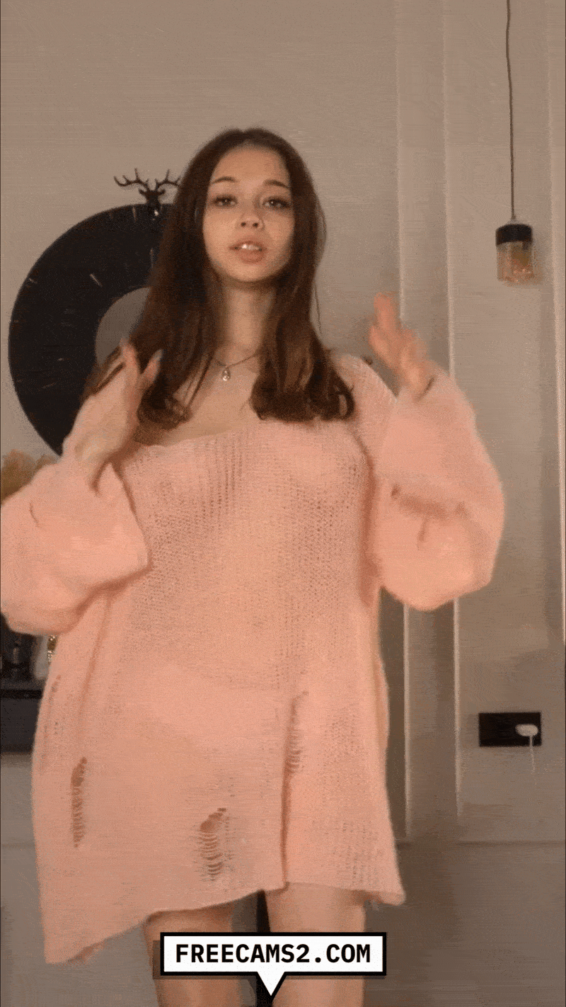 Dancing in Sheer Dress with No Bra – POV Tease